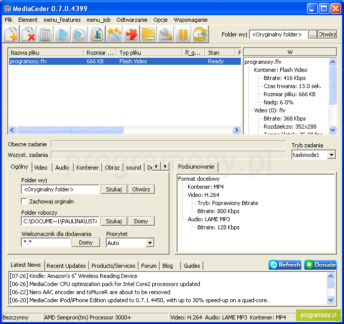 MediaCoder Portable